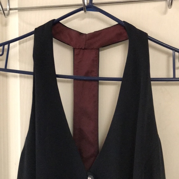 Evening gown Navy in color - Picture 2 of 5